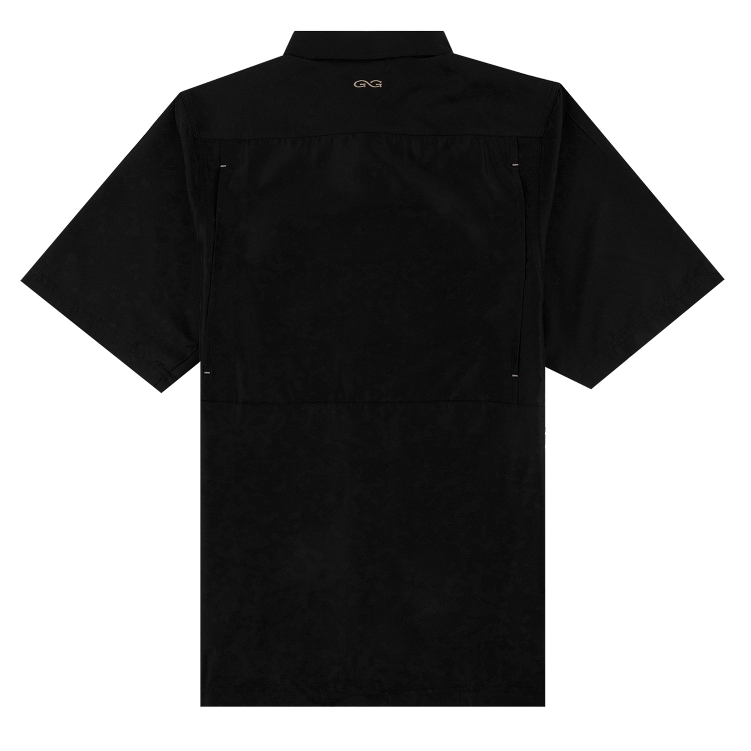 GameGuard Black Microfiber Button Down