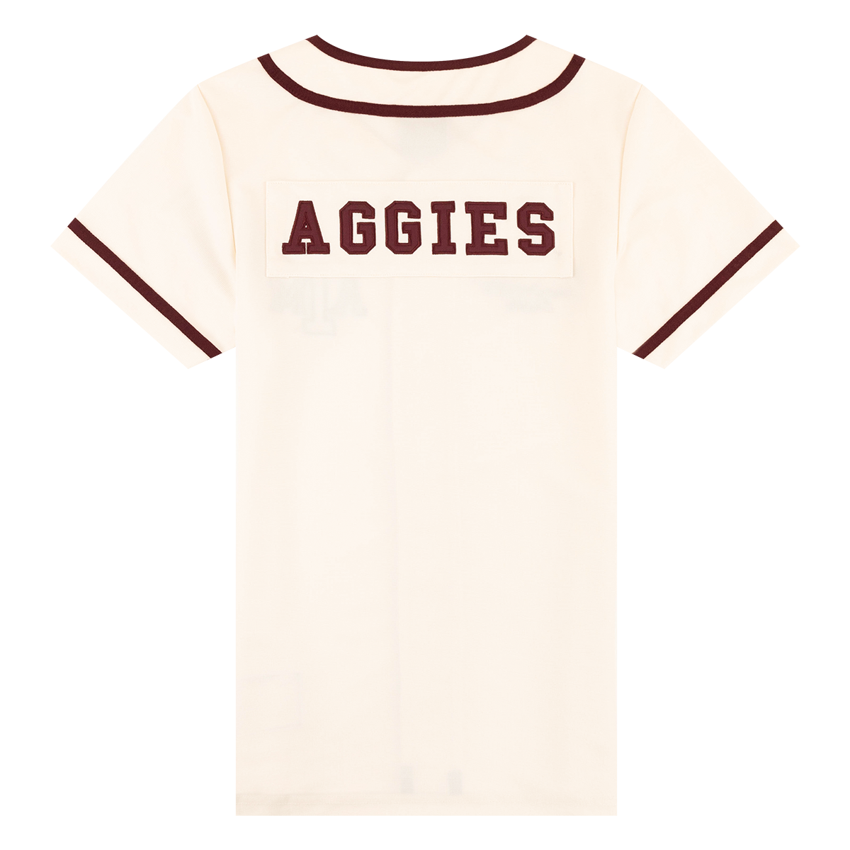 Texas A&M Colosseum Youth Baseball Jersey - Beige