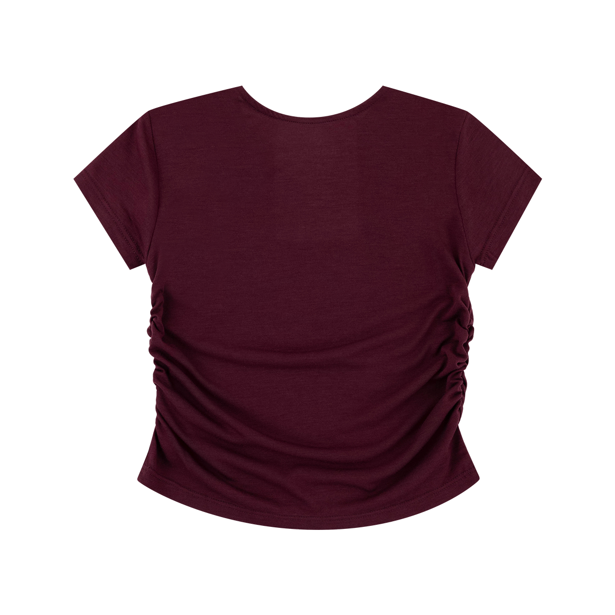 Texas A&M Colosseum Girls Ruched Tee - Maroon