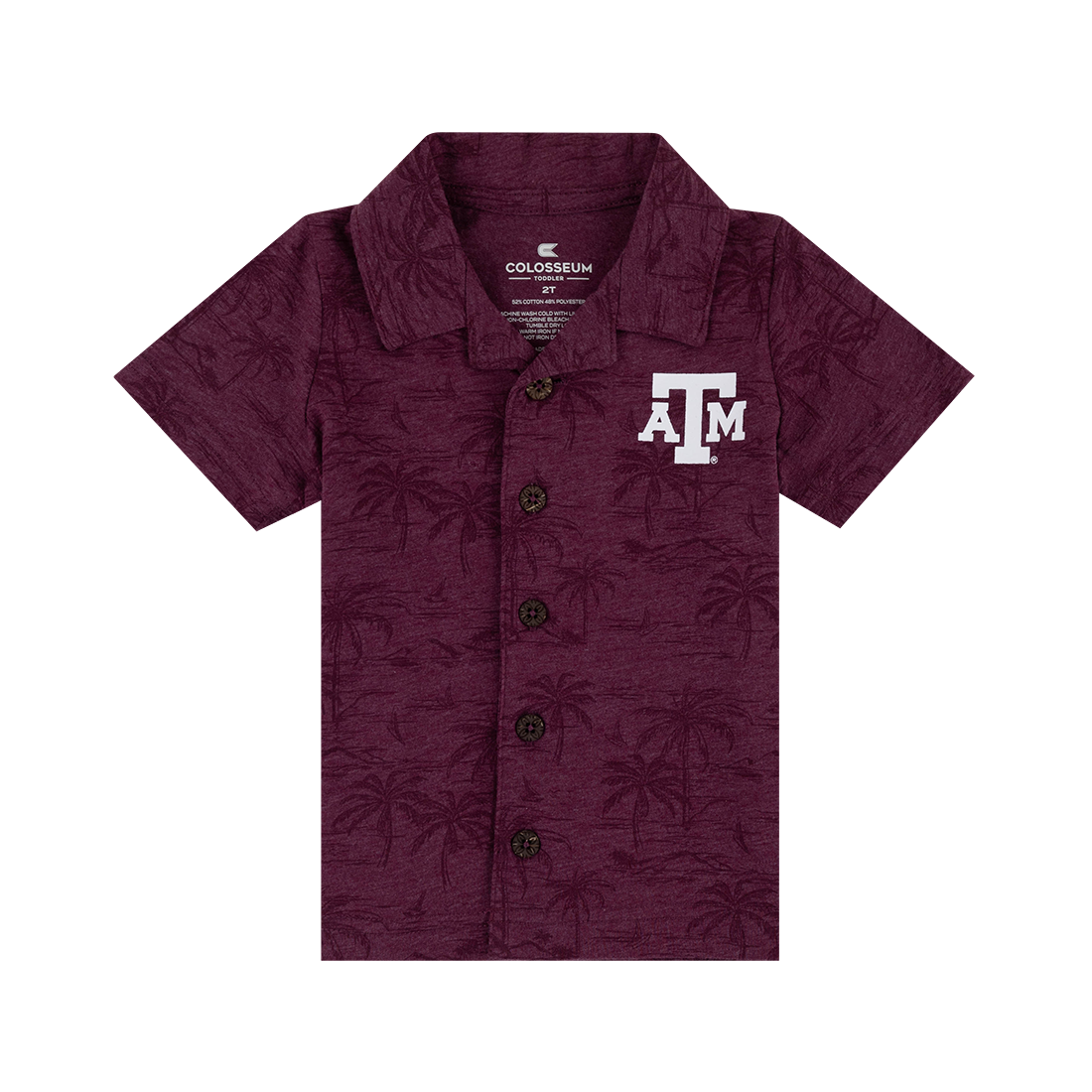 Texas A&M Colosseum Maroon Toddler Tropical Set