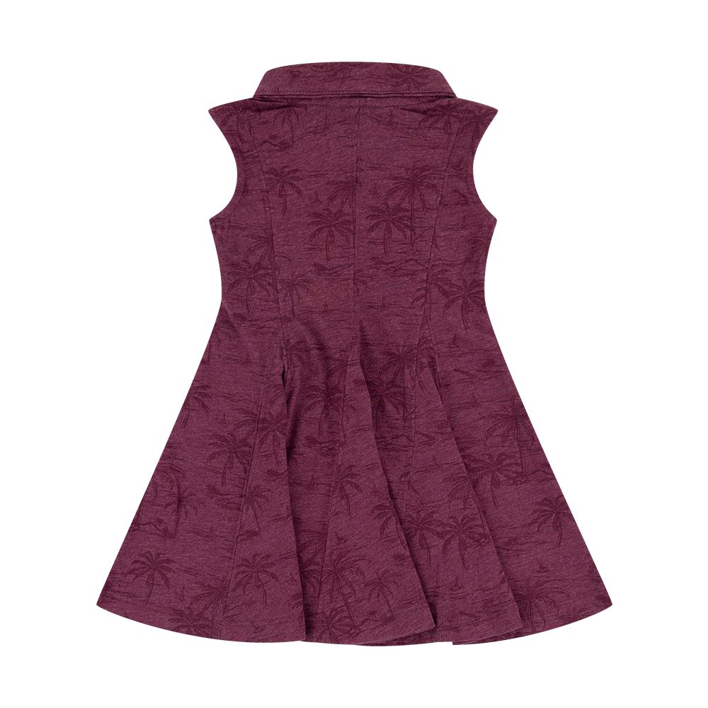 Texas A&M Colosseum Toddler Polo Dress - Maroon