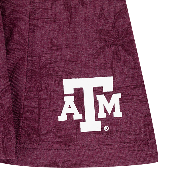 Texas A&M Colosseum Toddler Polo Dress - Maroon