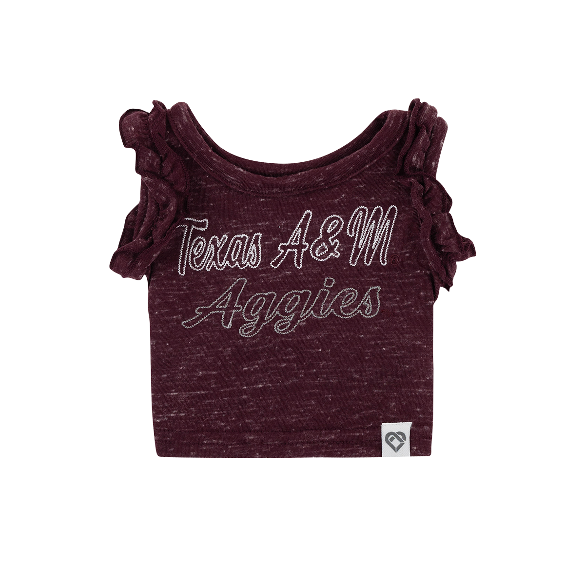 Texas A&M Colosseum Infant Top and Bottom Set - Maroon