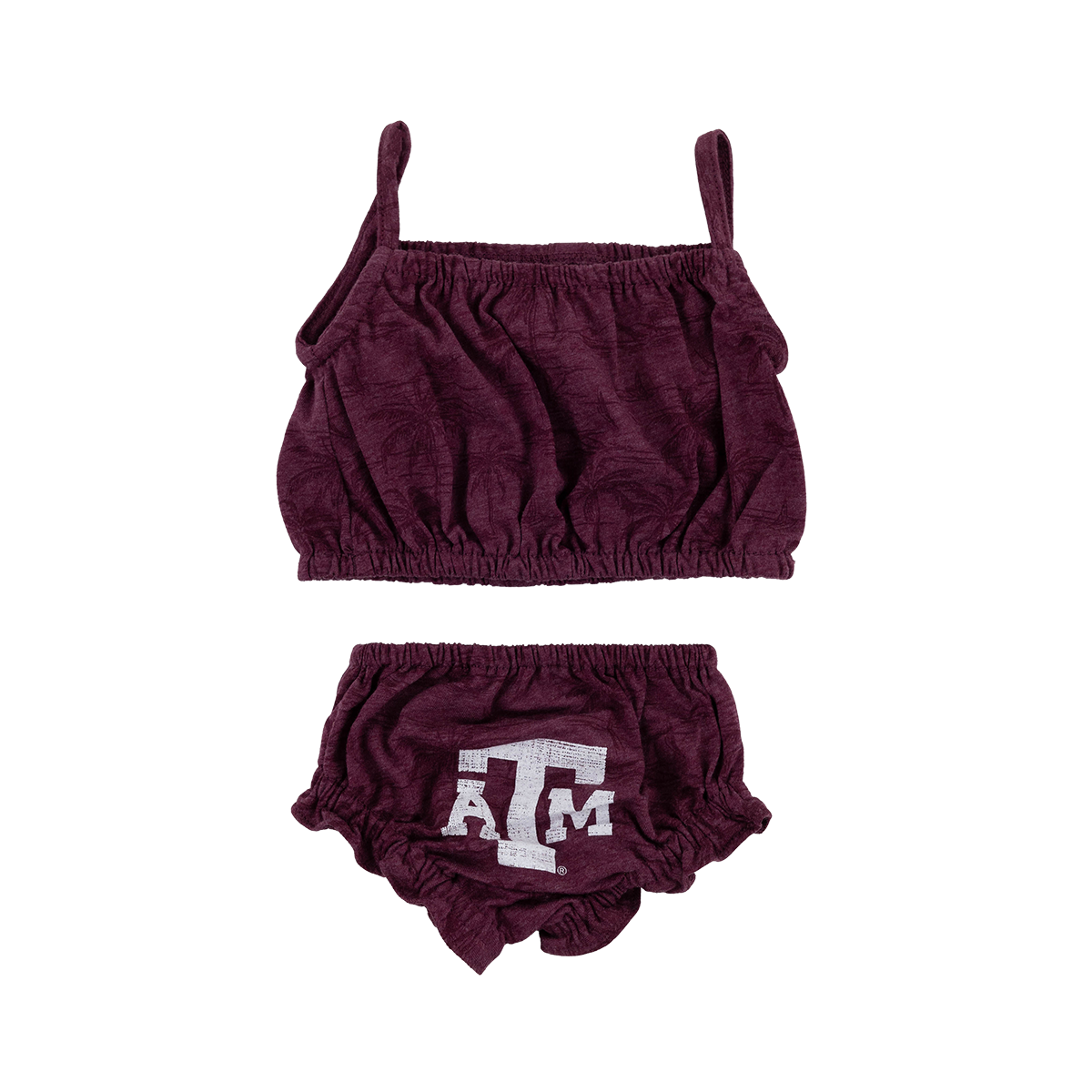Texas A&M Colosseum Infant Tank and Bloomer Set - Maroon