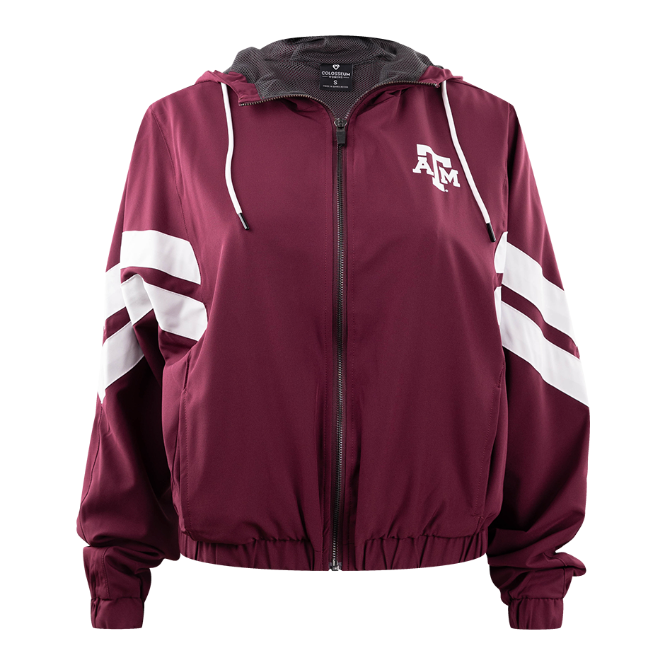 Texas A&M Colosseum Maroon Full Zip Jacket