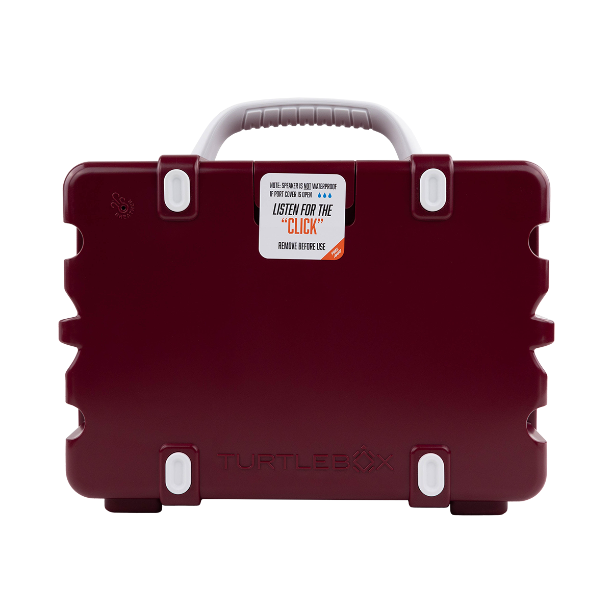 Maroon Turtlebox Speaker