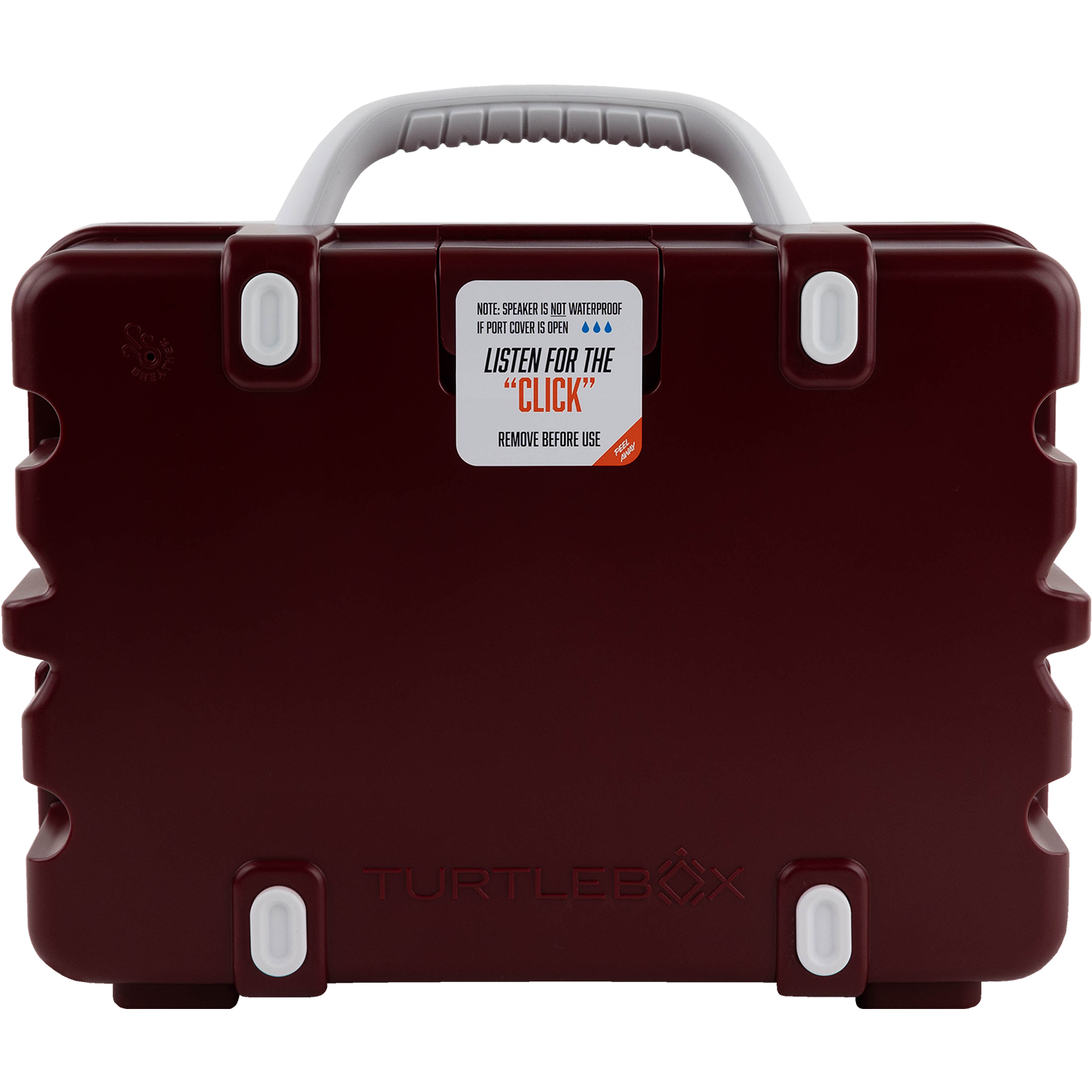 Maroon Turtlebox Speaker