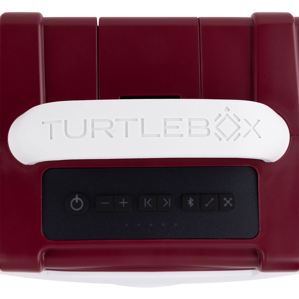 Maroon Turtlebox Speaker