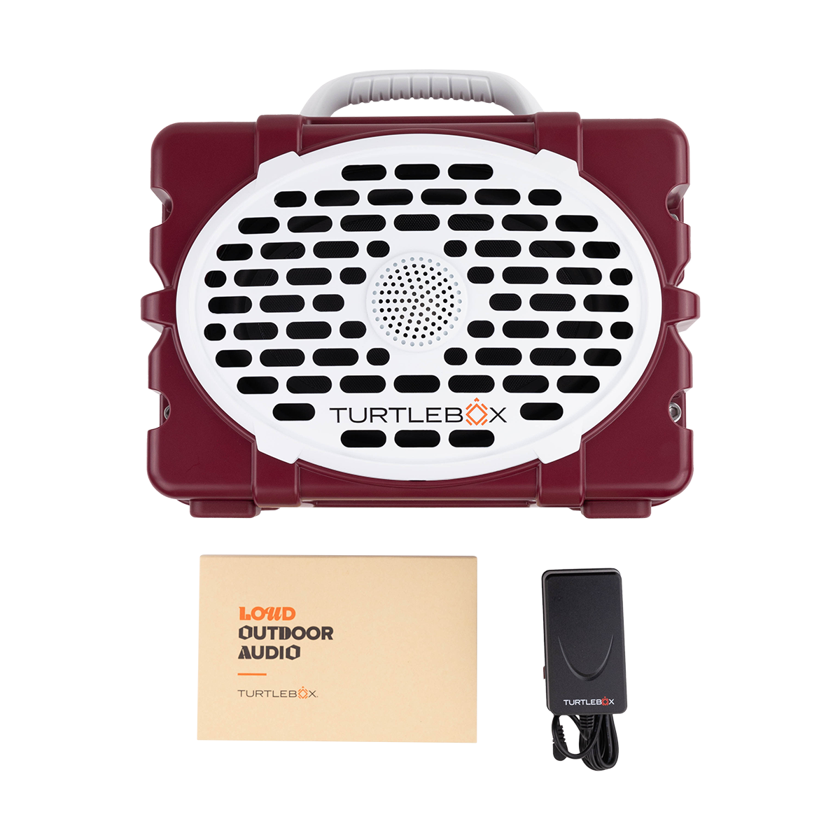 Maroon Turtlebox Speaker