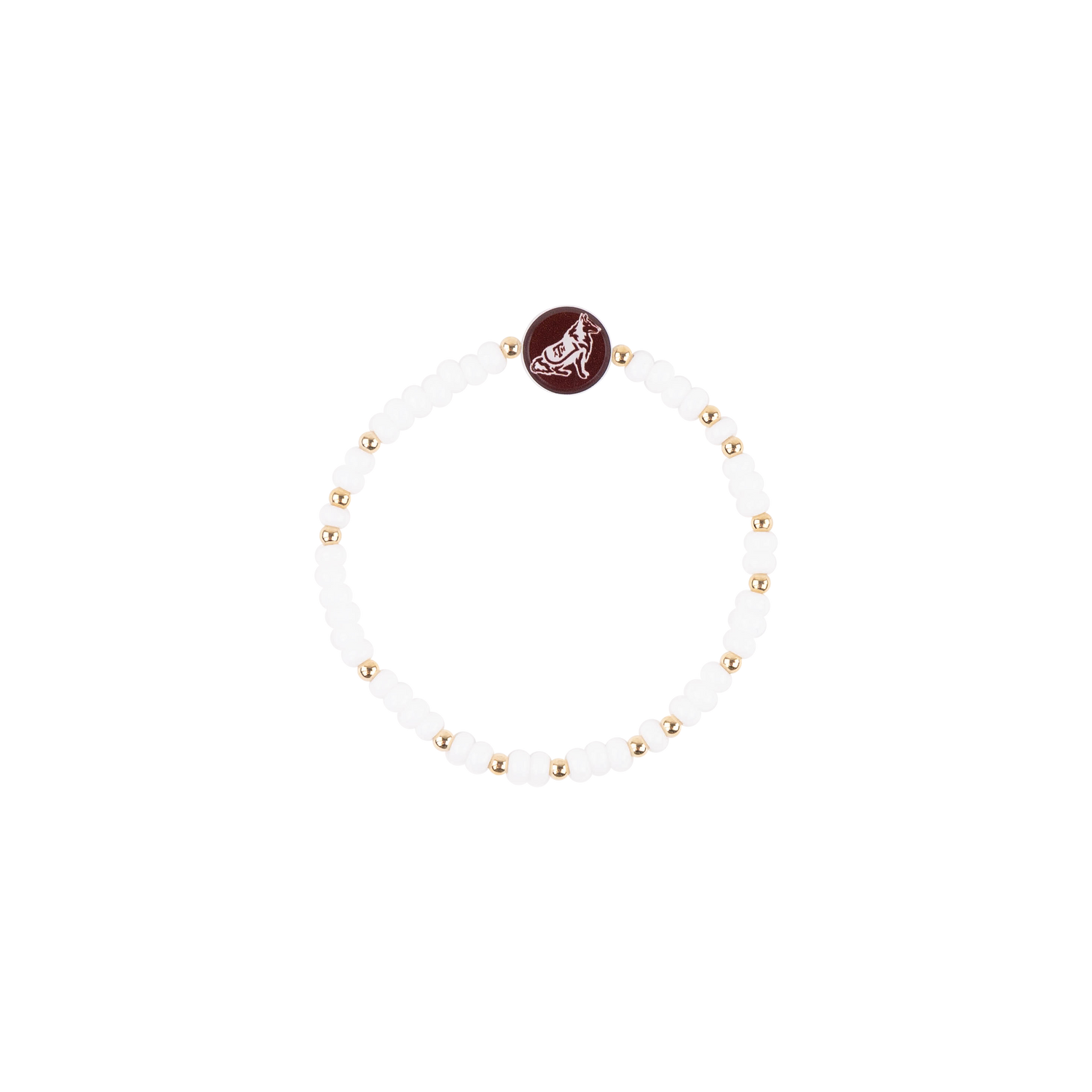 Beaded Blondes Reveille Logo Sprinkle Bracelet