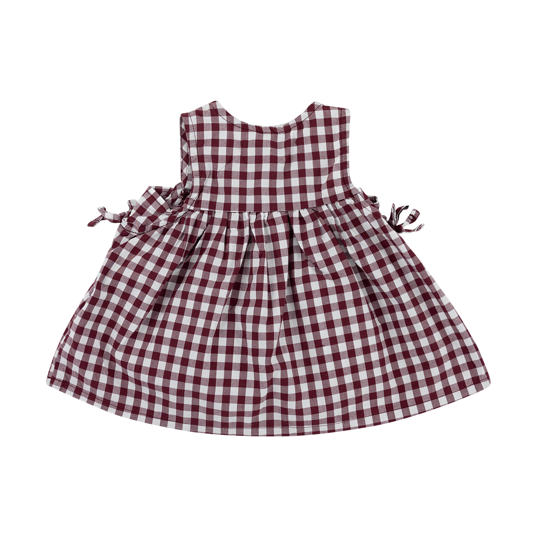 Collegiate Outfitters Infant Girls Plaid Set - Maroon