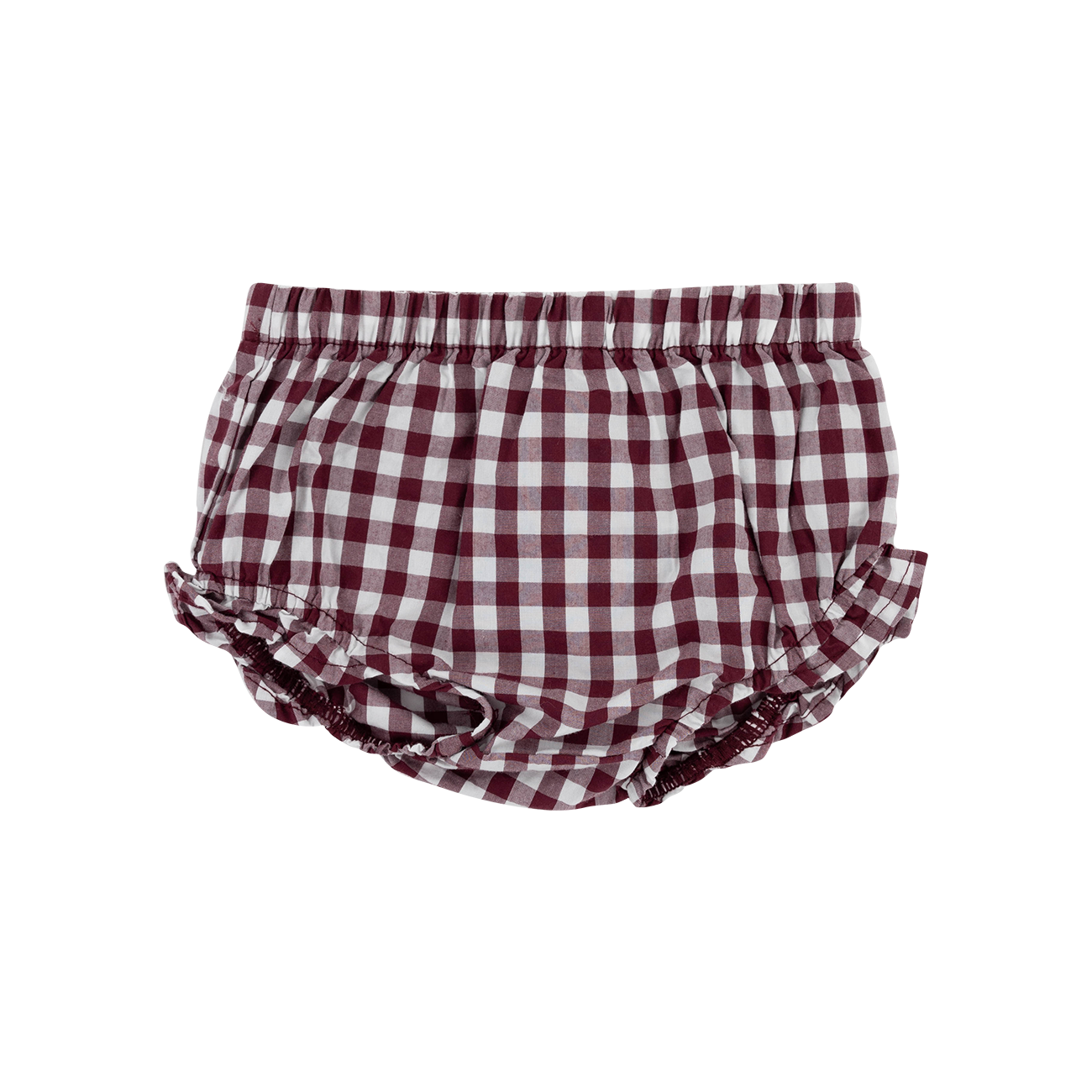 Collegiate Outfitters Infant Girls Plaid Set - Maroon