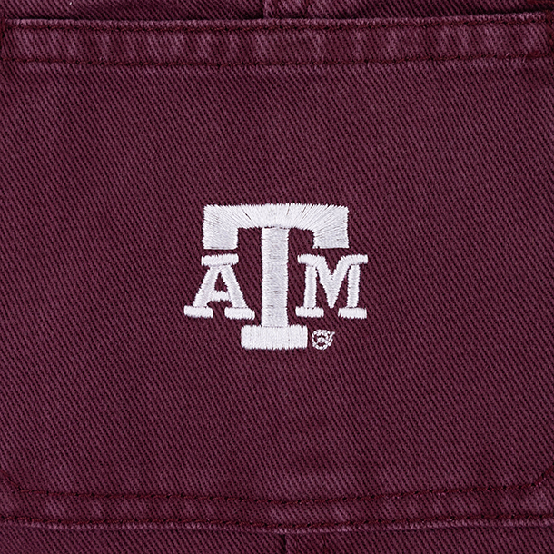 Texas A&M Collegiate Outfitters Toddler Overalls - Maroon