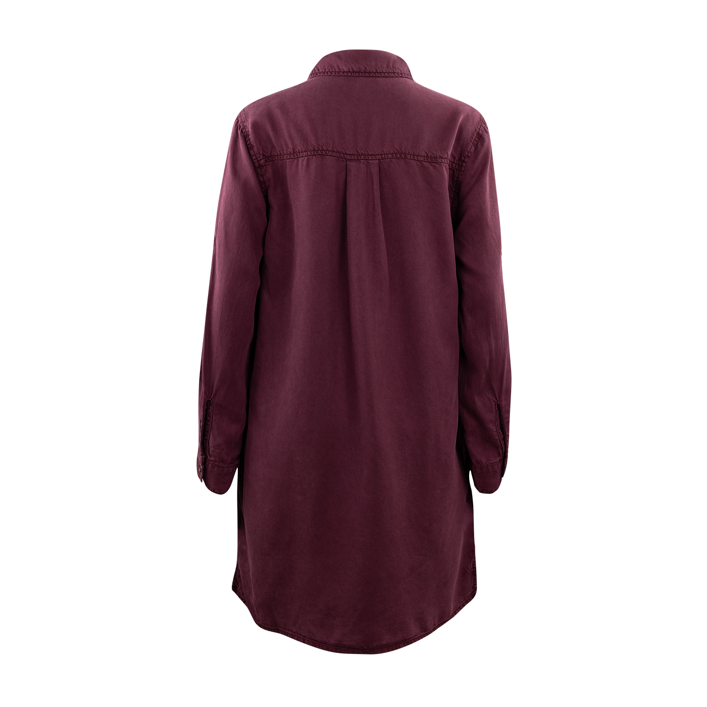 Aggieland Outfitters V Neck Long Sleeve Dress - Maroon