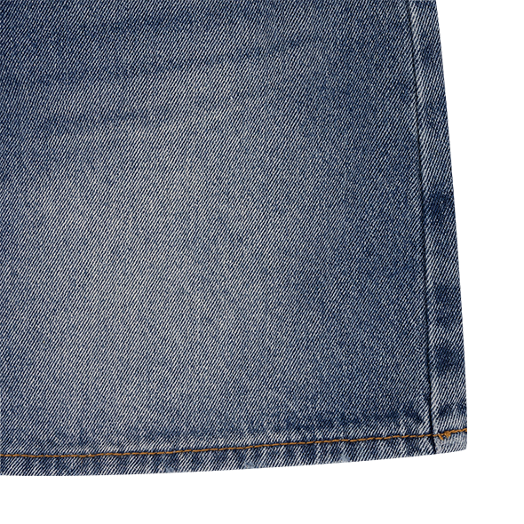 Collegiate Outfitters Denim Mini Skirt - Blue