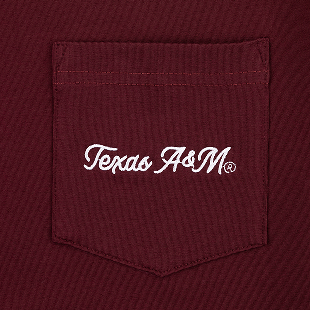 Texas A&M Script Pocket T-shirt