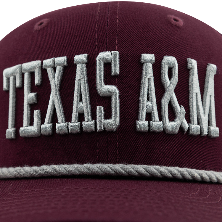 Texas A&M New Era Block Maroon Rope Cap