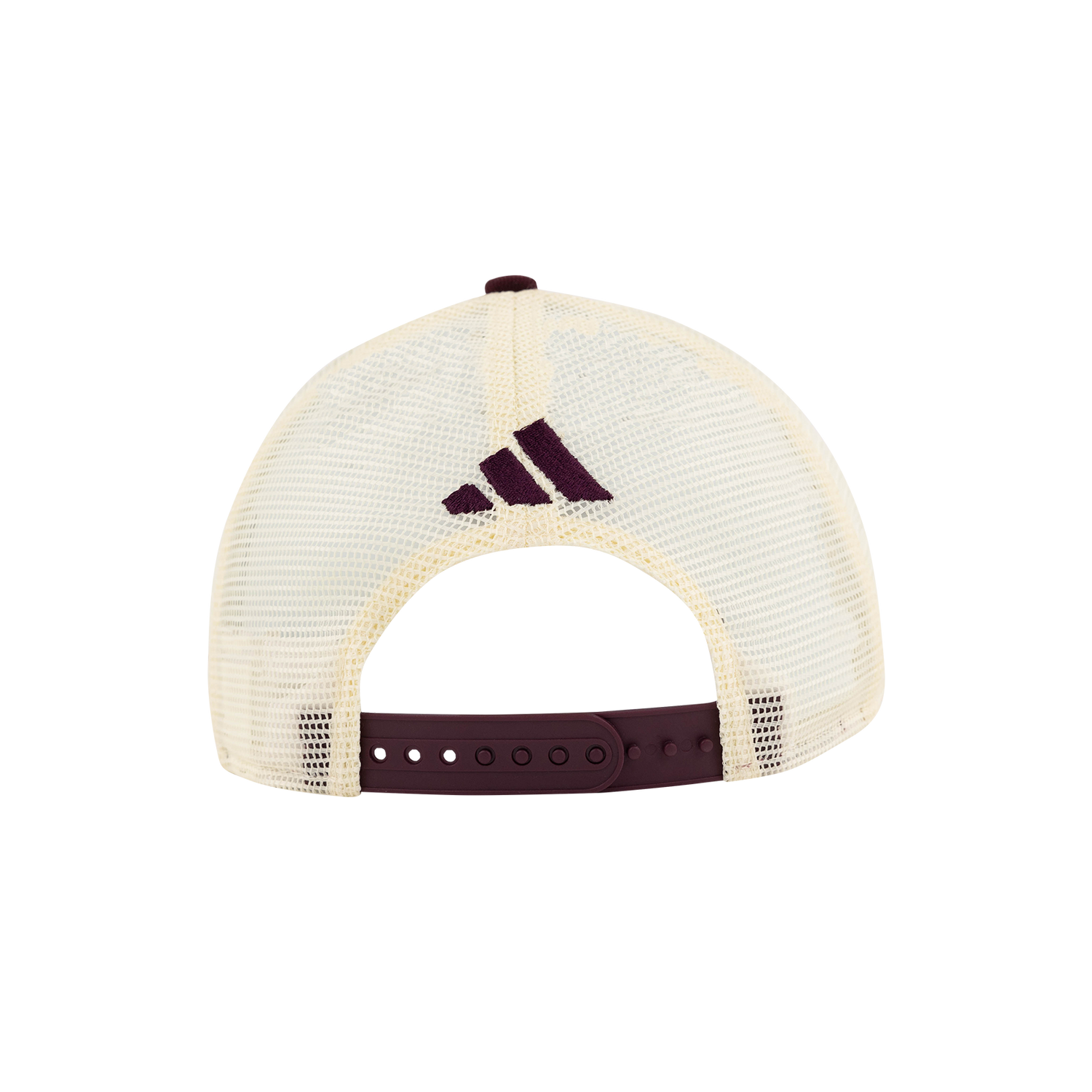 New Era Maroon and Cream ATM Mesh Back Trucker Cap