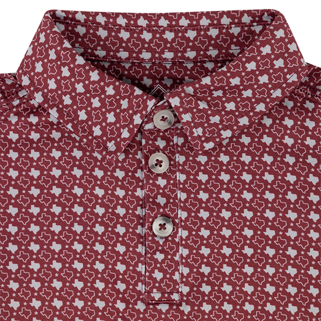 Burlebo Toddler Texas Performance Polo
