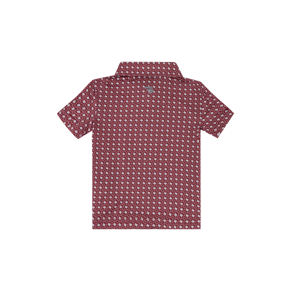Burlebo Toddler Texas Performance Polo