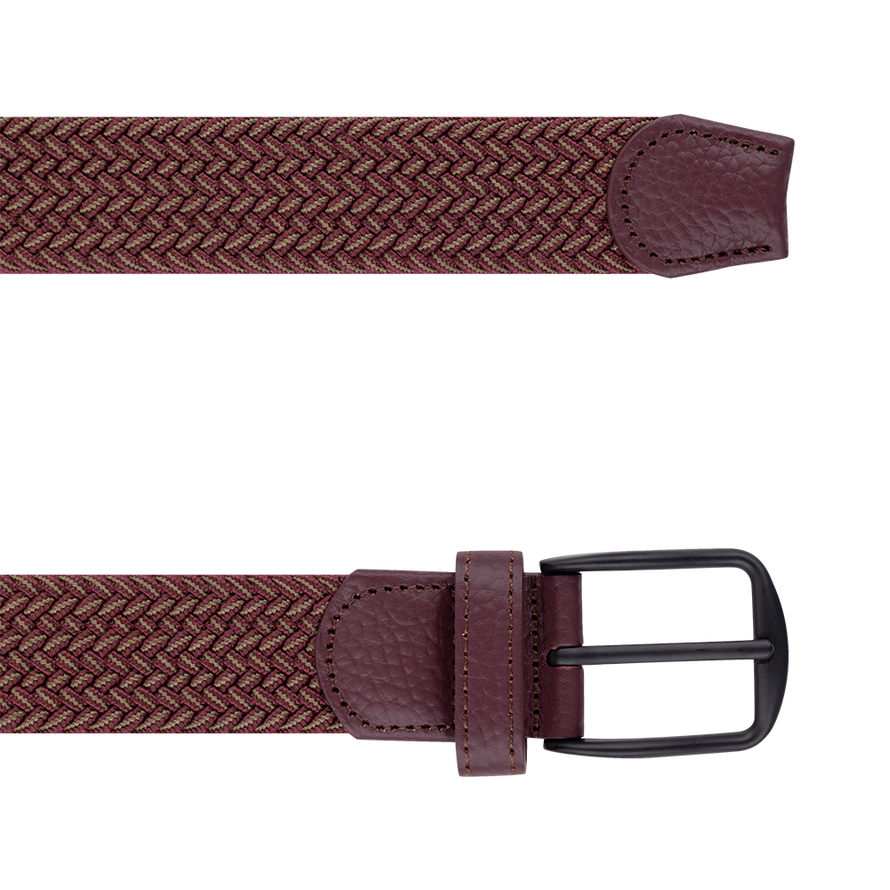 Maroon Stretch Belt