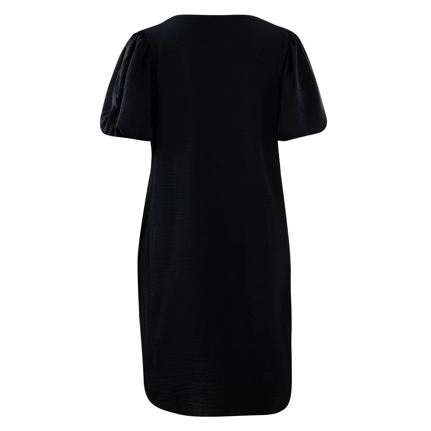 Black Puff Sleeve Dress