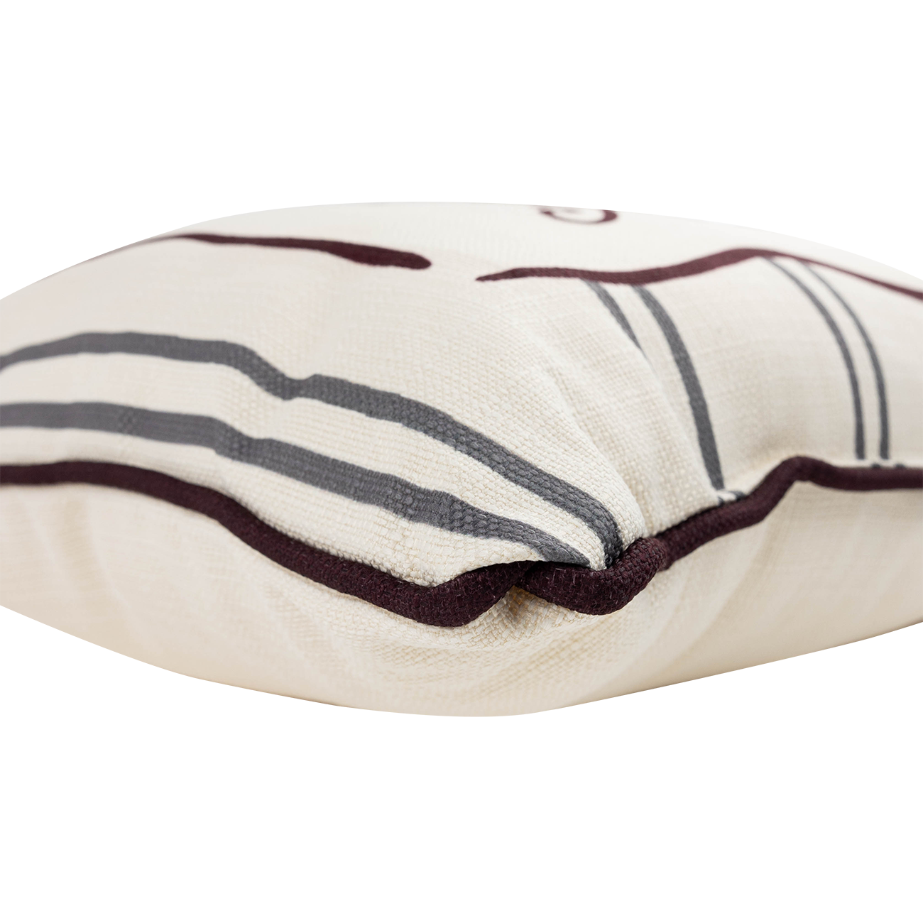 Texas A&M Collegiate Stripe Pillow