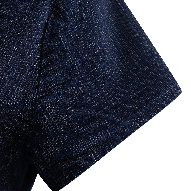 Eesome Dark Denim Dress with Bow