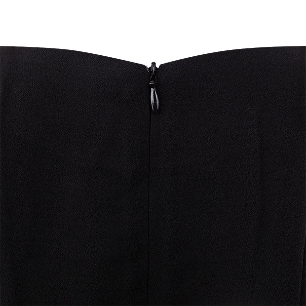 By Together Black Pleated Dress