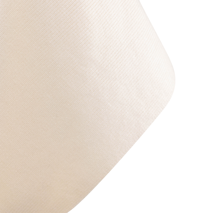 Cream Knit Button-Up Top