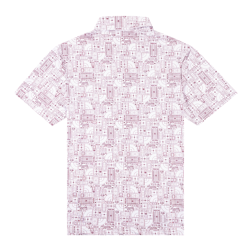 Texas A&M Collegiate Outfitters Field Map Polo