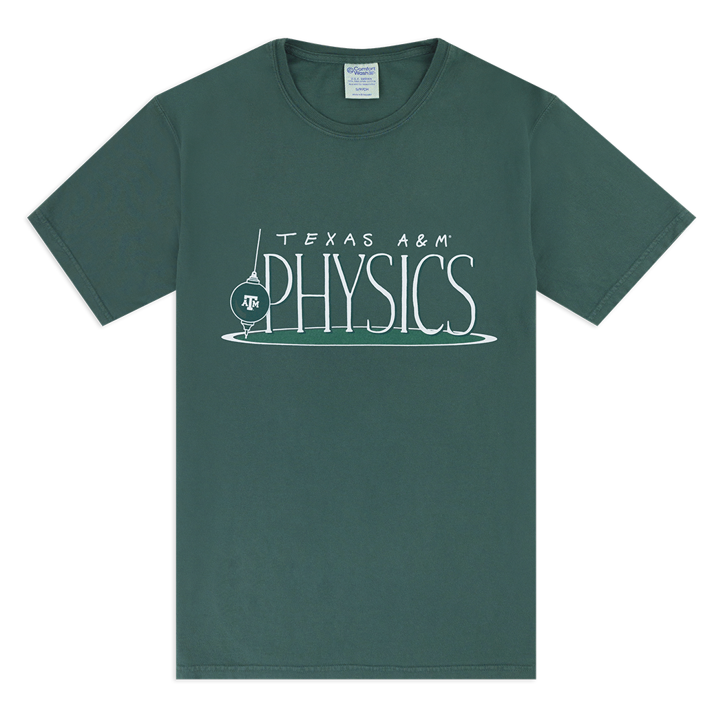 Texas A&M Comfort Colors Physics Pendulum T-Shirt