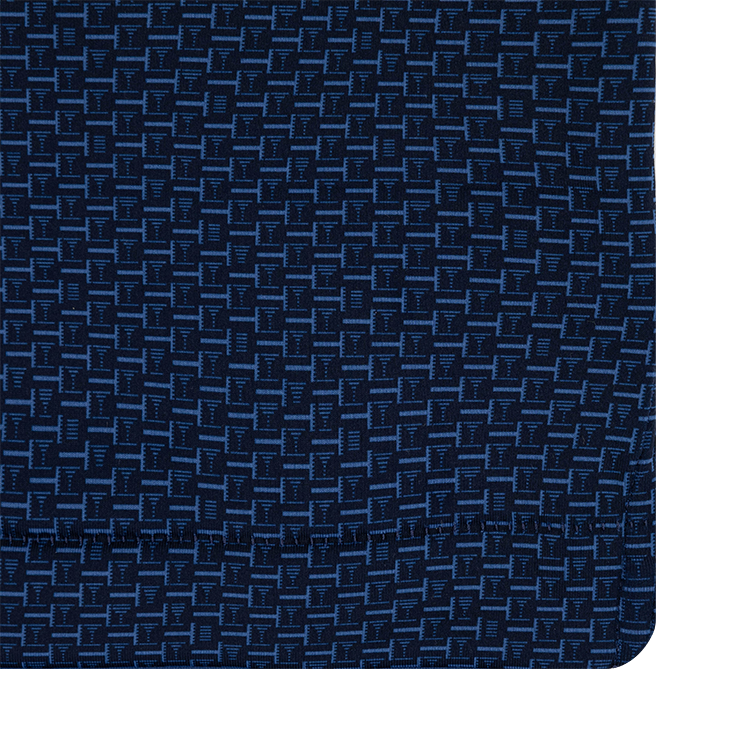 Texas A&M Peter Millar Bunker Bar Performance Polo - Blue