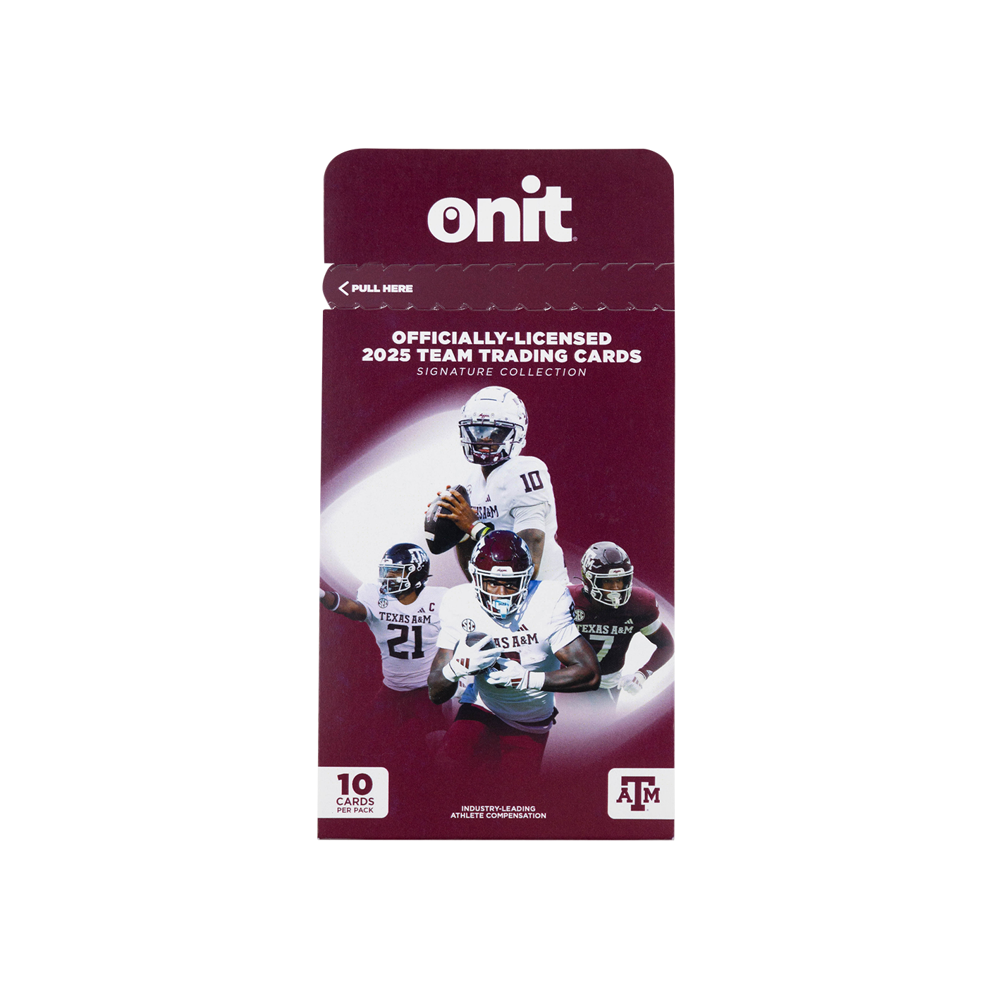 Texas A&M ONIT 2025 Team Pack Football Cards