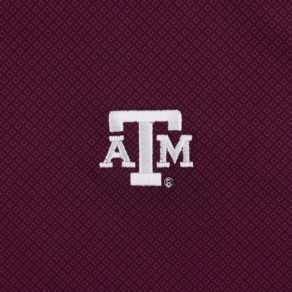 Texas A&M Peter Millar Hugo Performance Polo - Maroon