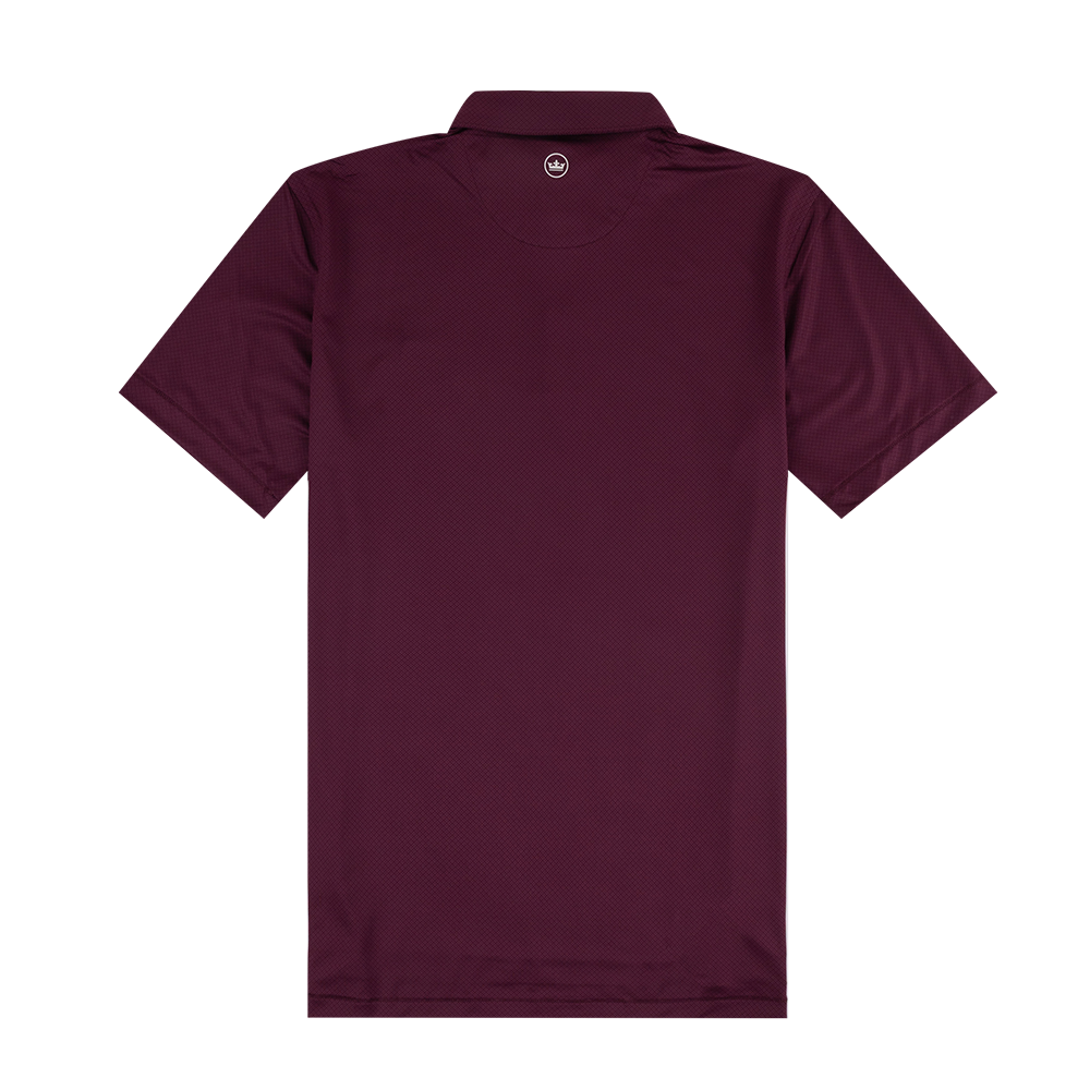 Texas A&M Peter Millar Hugo Performance Polo - Maroon