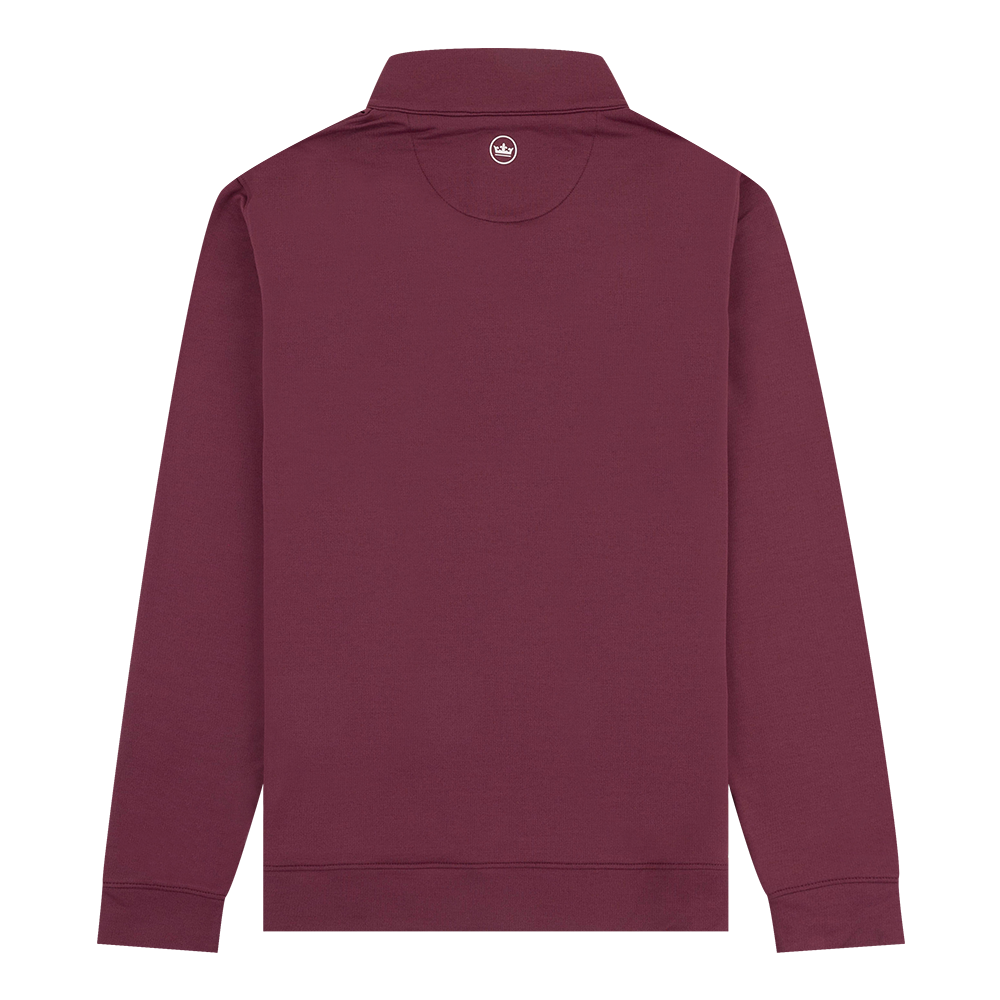 Texas A&M Peter Millar Womens Quarter Zip - Maroon