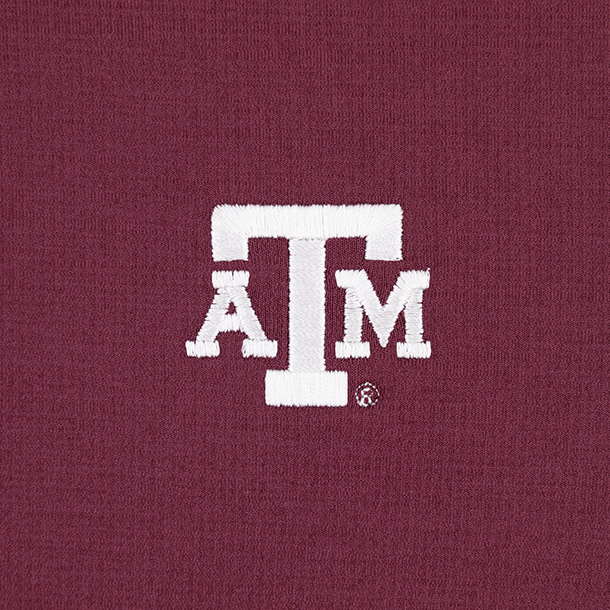 Texas A&M Peter Millar Womens Quarter Zip - Maroon