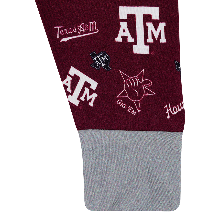 Texas A&M Two Piece Toddler PJ Set