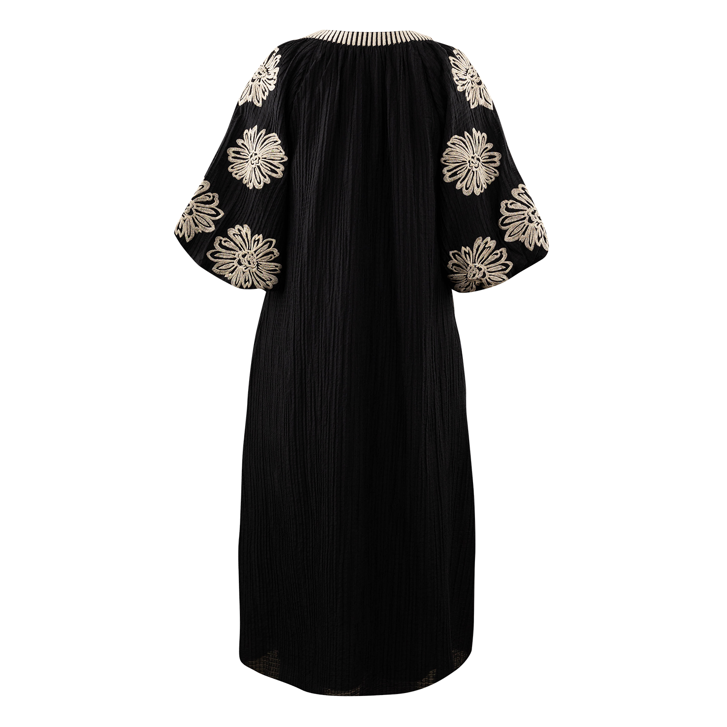THML Embroidered Puff Sleeve Black Dress Aggieland Outfitters THML Embroidered Puff Sleeve Black Dress Aggieland Outfitters