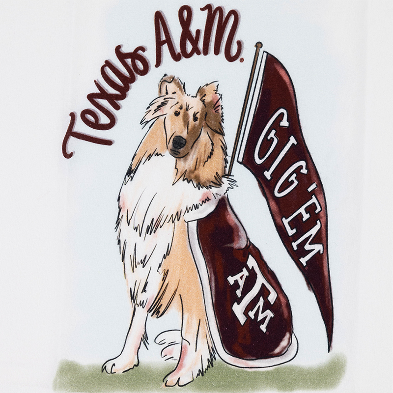 Texas A&M Mascot Tea Towel
