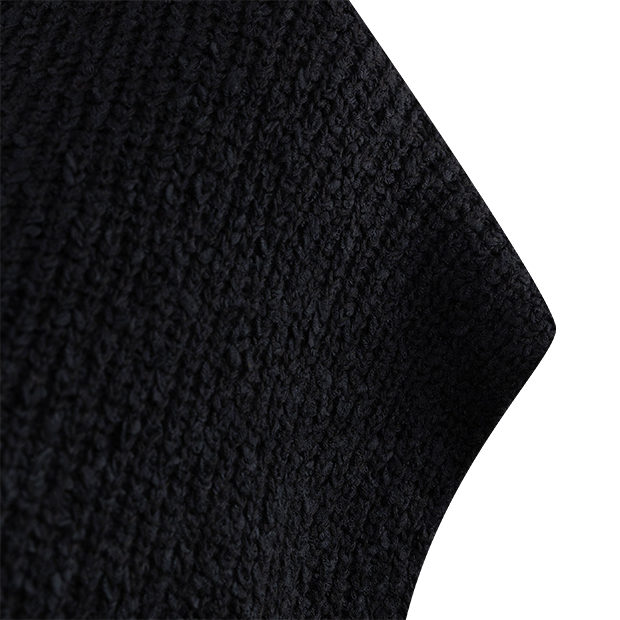 Eesome Solid Cap Sleeve Knit Sweater