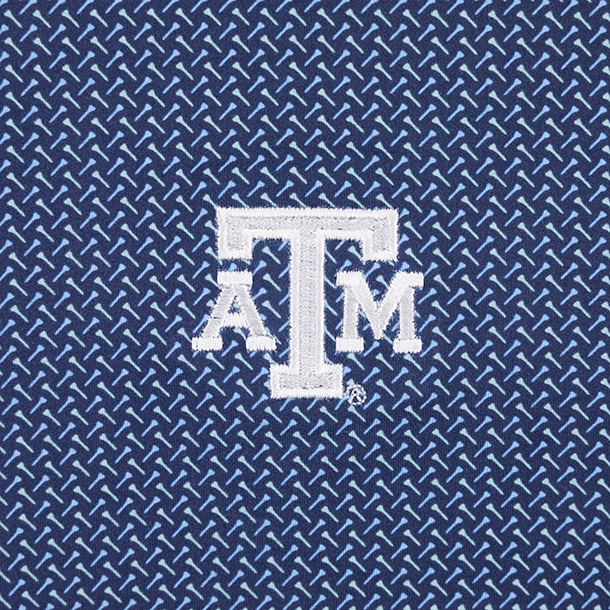 Texas A&M Johnnie-O Tee Party Polo - Navy