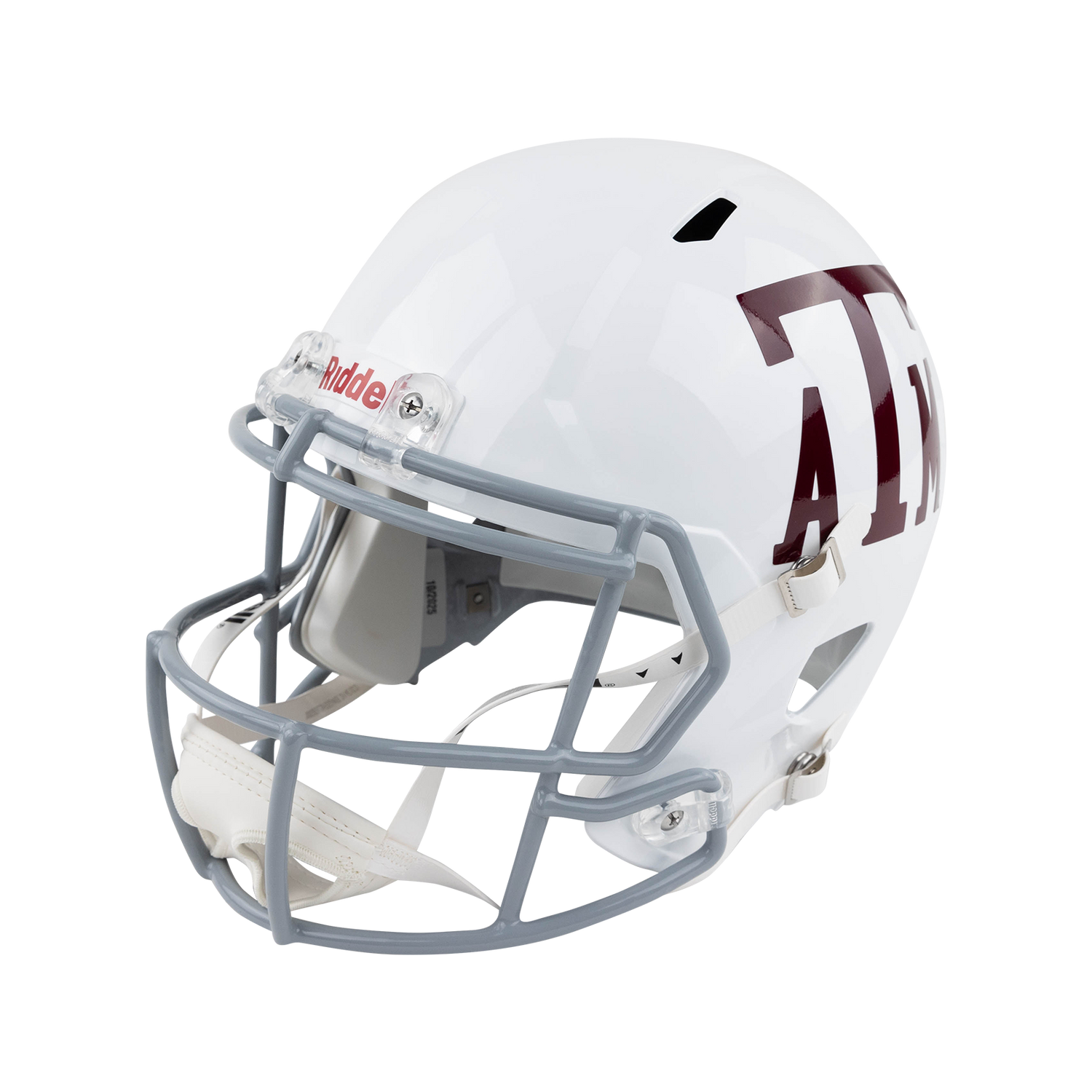 Texas A&M Riddell Throwback White Replica Football Helmet