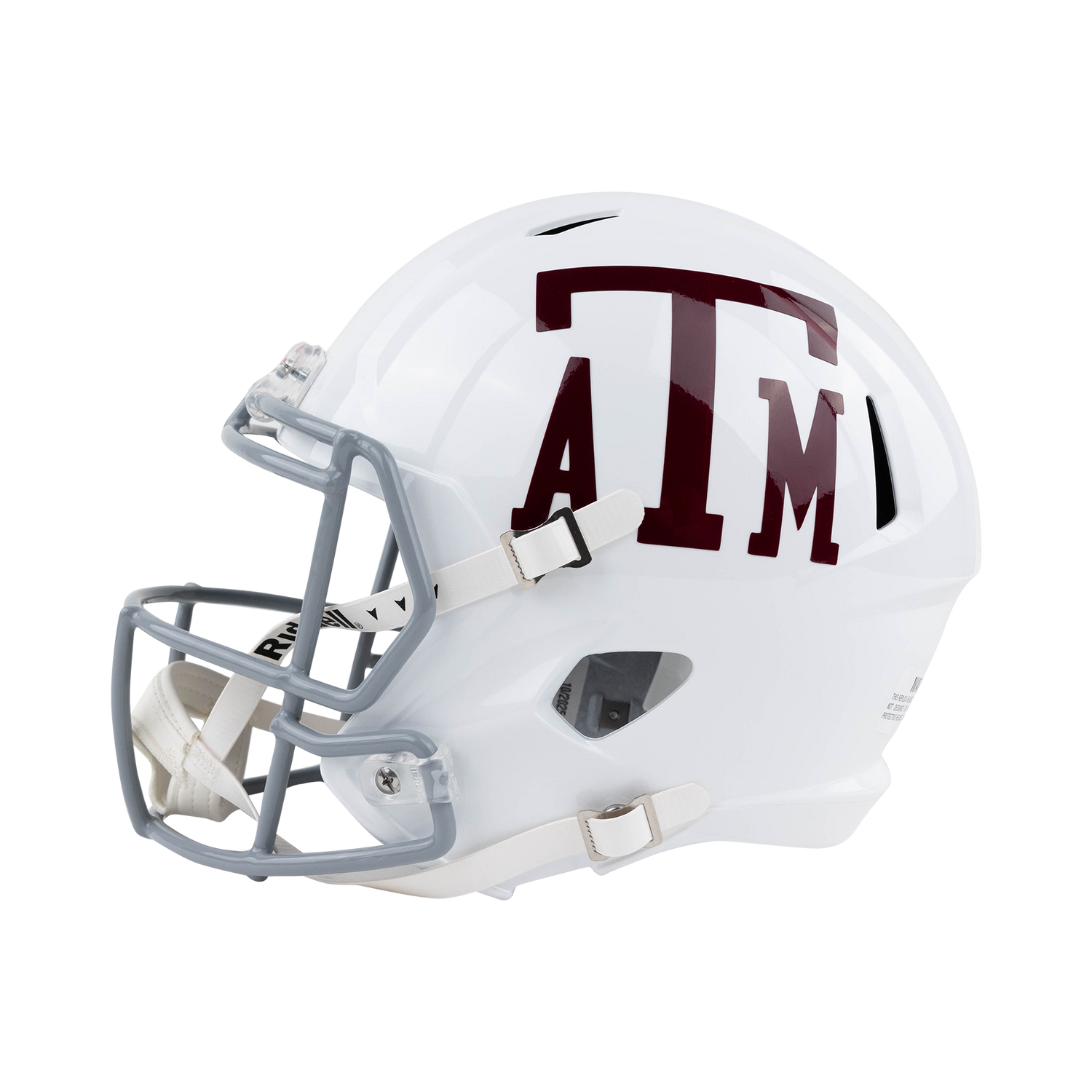 Texas A&M Riddell Throwback White Replica Football Helmet