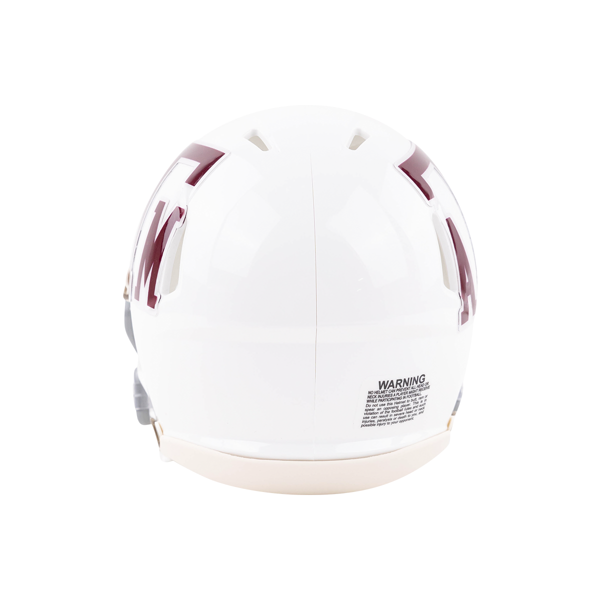 Texas A&M Riddell Throwback White Mini Football Helmet