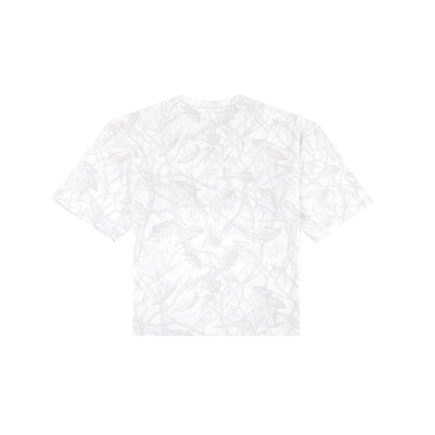 Texas A&M Pressbox Oversize Cropped Tee - Maroon Camo