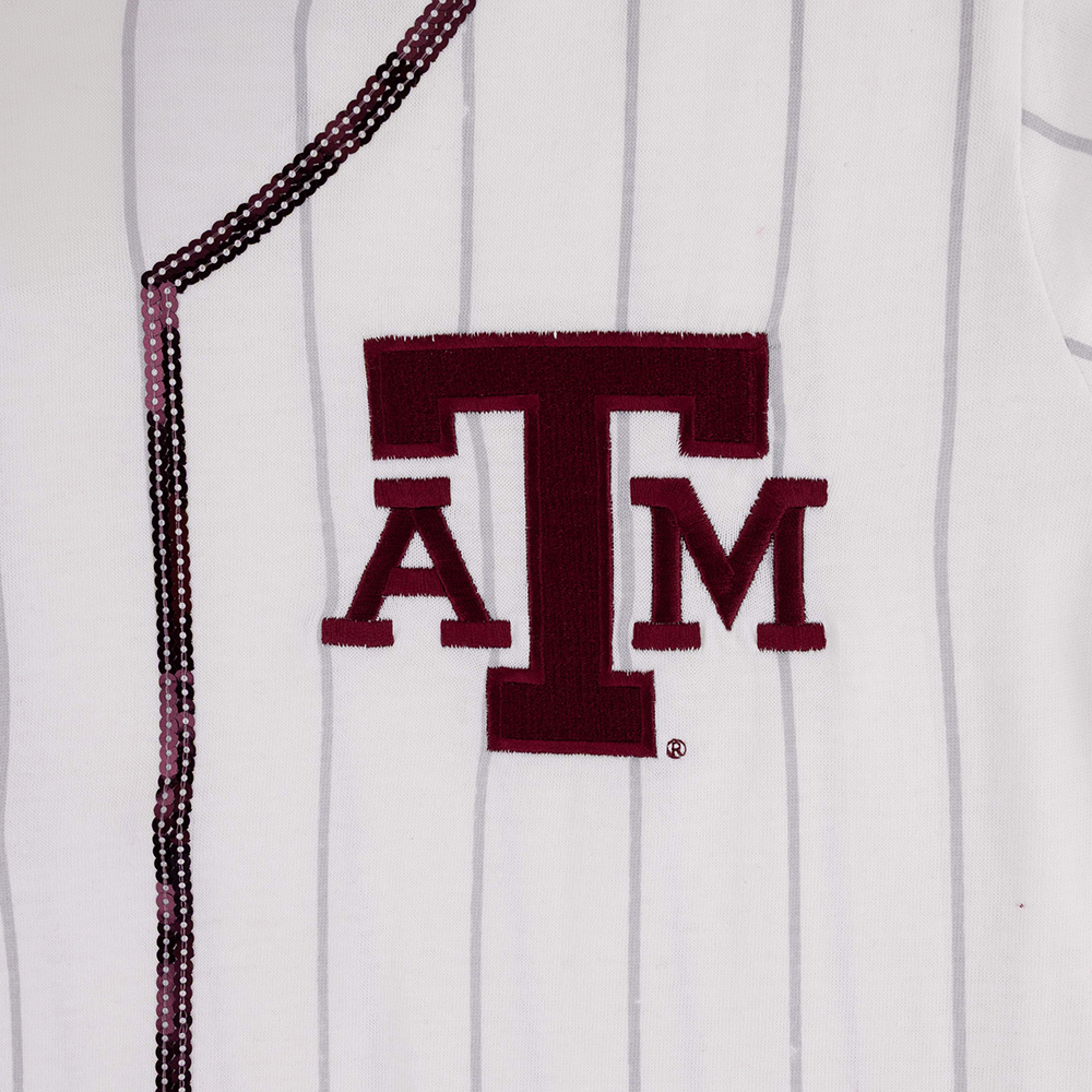 Texas A&M Pressbox Spirit Jersey - White