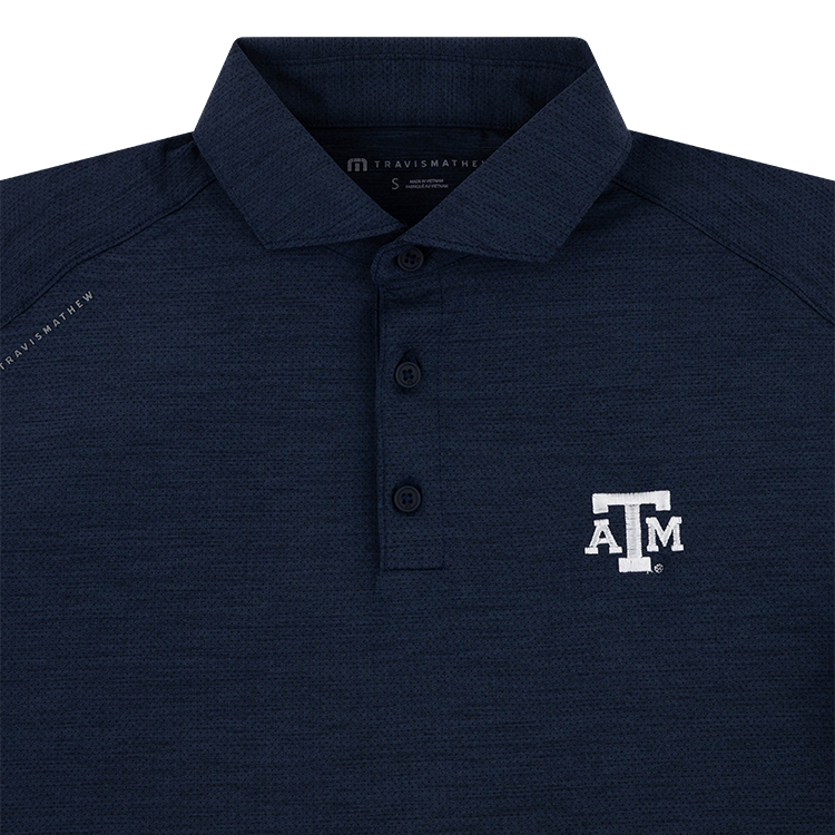 Texas A&M Travis Mathew Polo - Navy
