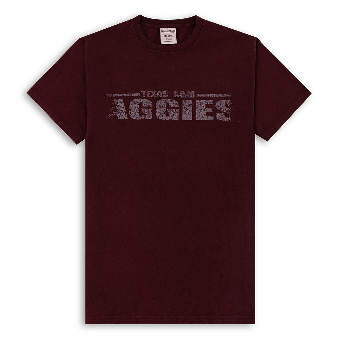 Aggies Comfort Wash Tonal American Flag T-Shirt